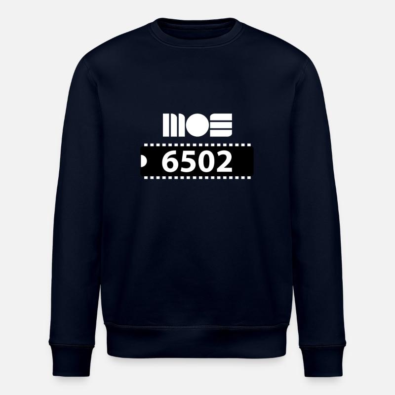 MOS 6502 CPU Nerd - Stanley/Stella Unisex Bio-Sweatshirt ROLLER - Navy