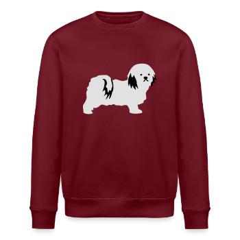 Bichon Havanais - Sweat bio ROLLER Stanley/Stella Unisexe - bordeaux - Devant - Nik (191cm)