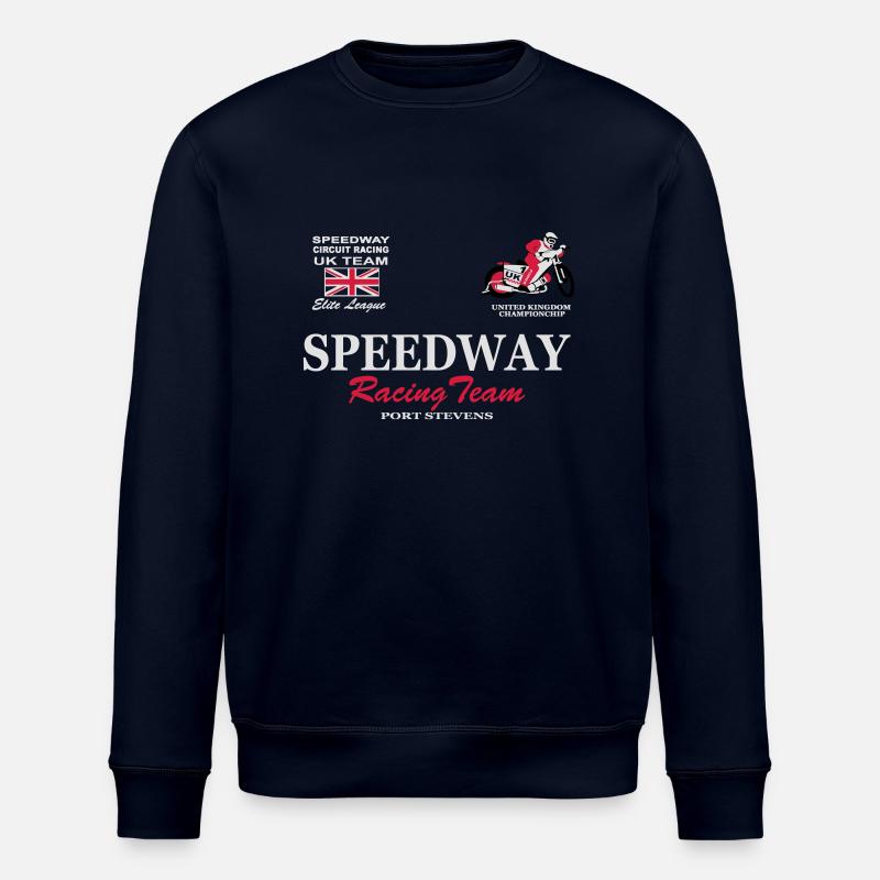 Speedway Poloshirt UK-Team - Sweat bio ROLLER Stanley/Stella Unisexe - marine