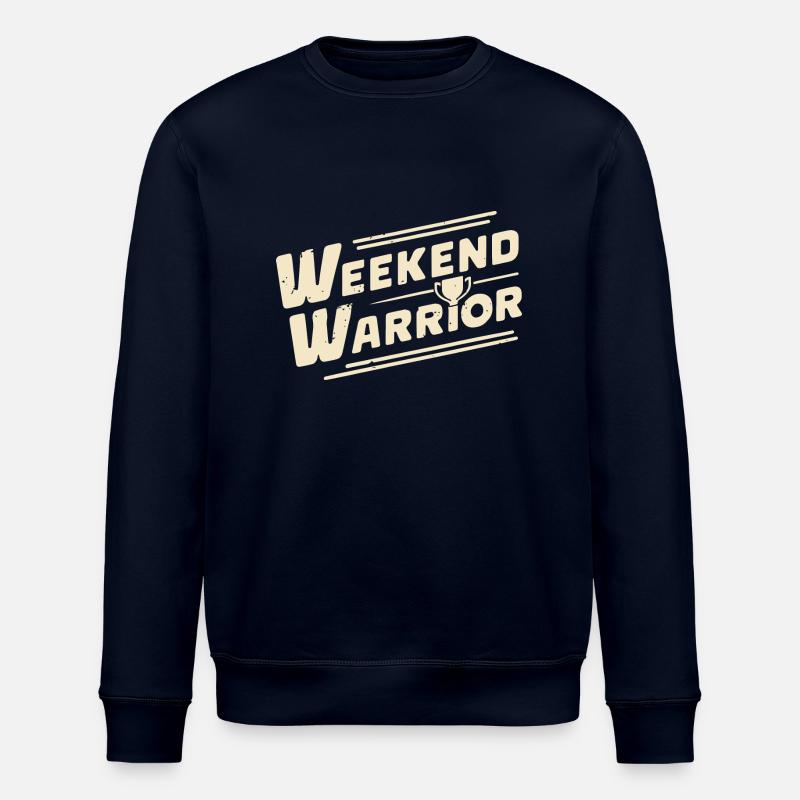 GUERRIER DU WEEK-END - Sweat bio ROLLER Stanley/Stella Unisexe - marine