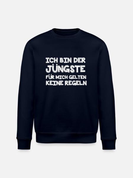 Ich bin der Jüngste - Stanley/Stella Unisex Bio-Sweatshirt ROLLER - Navy