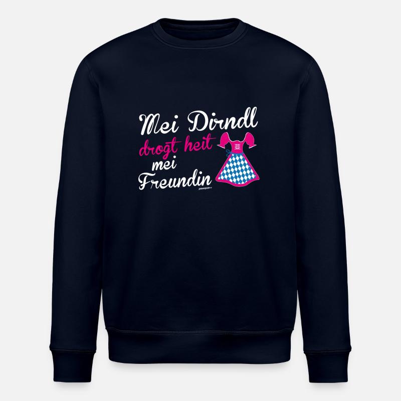 Dirndl drogt Freundin - Stanley/Stella Unisex Bio-Sweatshirt ROLLER - Navy