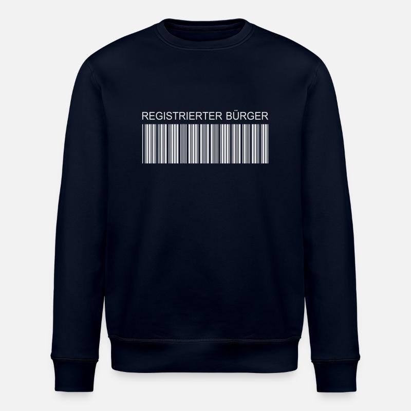Registrierter Bürger - Stanley/Stella Unisex Bio-Sweatshirt ROLLER - Navy
