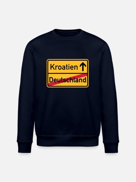 Kroatien - Stanley/Stella Unisex Bio-Sweatshirt ROLLER - Navy