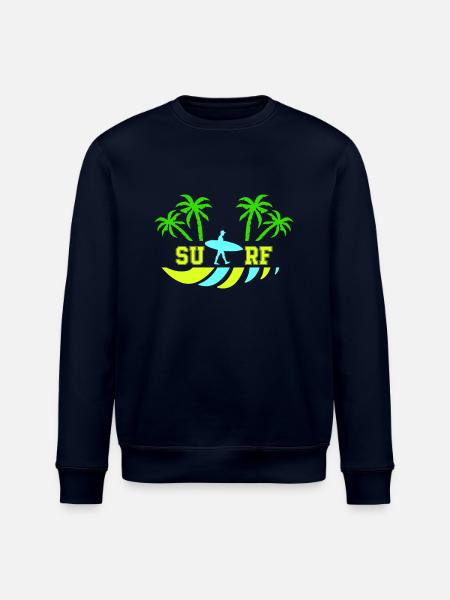 Surfer - Sweat bio ROLLER Stanley/Stella Unisexe - marine
