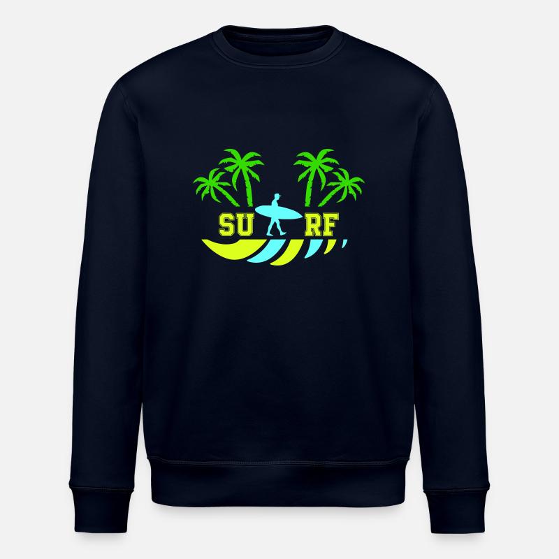 Surfer - Sweat bio ROLLER Stanley/Stella Unisexe - marine