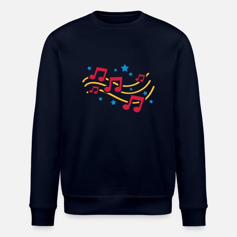 music_design_tq3 - Stanley/Stella Unisex Bio-Sweatshirt ROLLER - Navy