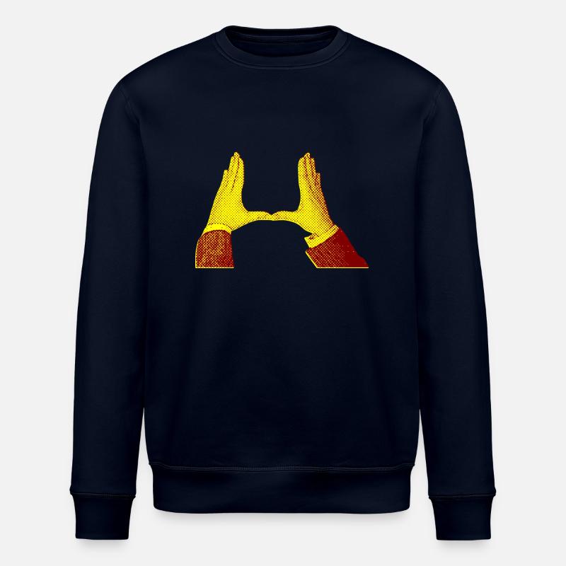 hands - Sweat bio ROLLER Stanley/Stella Unisexe - marine