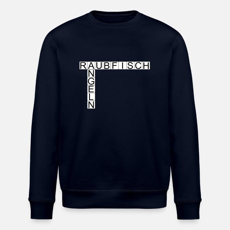 Raubfischangeln - Stanley/Stella Unisex Bio-Sweatshirt ROLLER - Navy