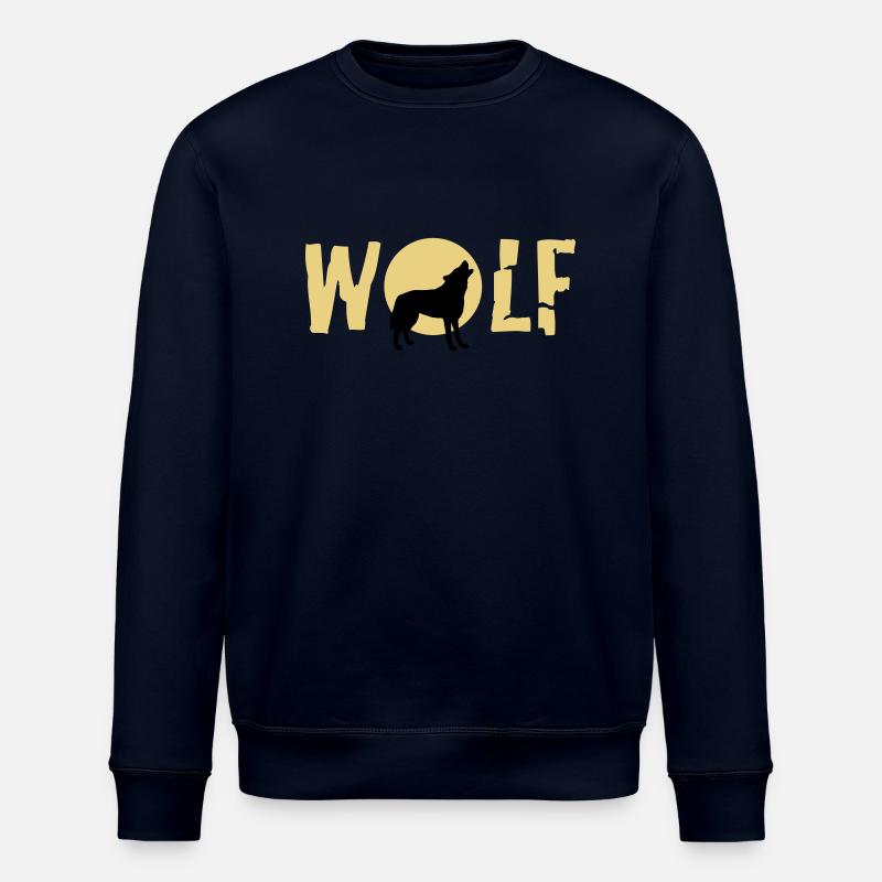 wolf_092011_c_2c - Sweat bio ROLLER Stanley/Stella Unisexe - marine