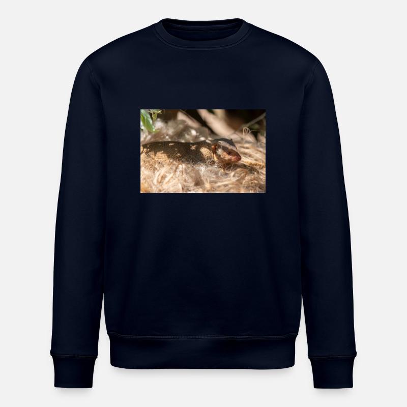 Zwergmangusten Helogale - Stanley/Stella Unisex Bio-Sweatshirt ROLLER - Navy