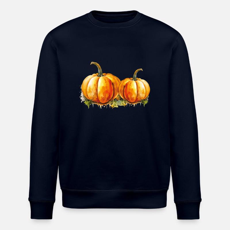 kürbis 2 - Stanley/Stella Unisex Bio-Sweatshirt ROLLER - Navy