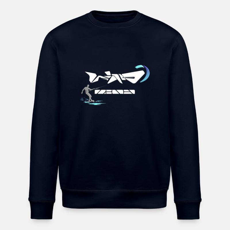 Windkind Futuristic - Stanley/Stella Unisex Bio-Sweatshirt ROLLER - Navy