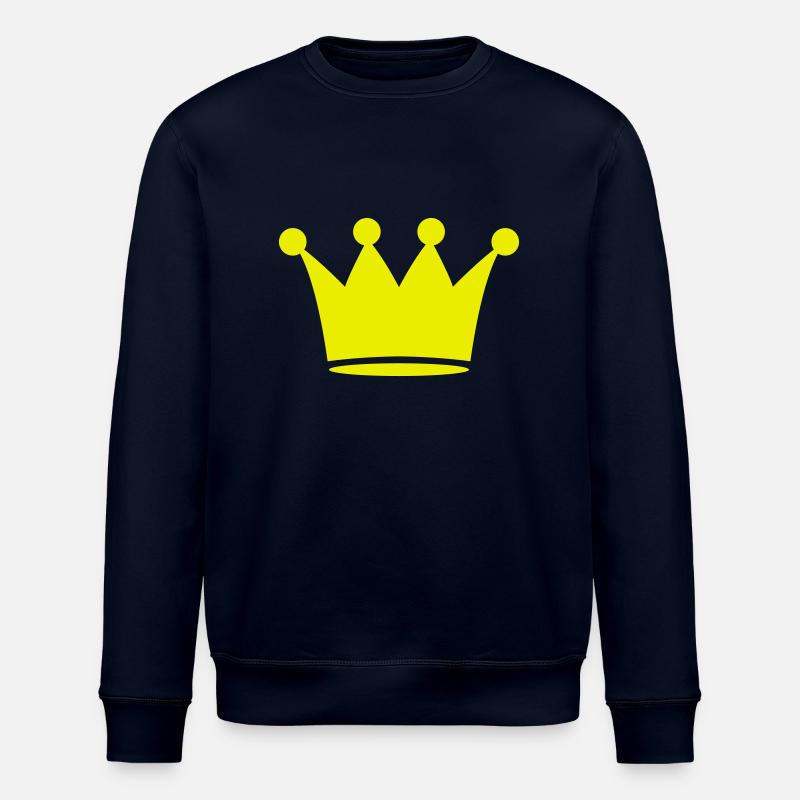 couronne - Sweat bio ROLLER Stanley/Stella Unisexe - marine