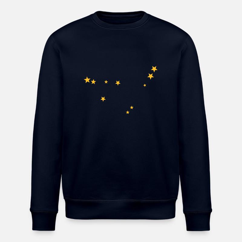 Steinbock Sternbild - Stanley/Stella Unisex Bio-Sweatshirt ROLLER - Navy