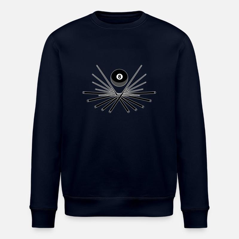 Billard Emblem 2 - Stanley/Stella Unisex Bio-Sweatshirt ROLLER - Navy