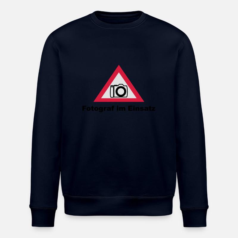 Fotograf im Einsatz - Stanley/Stella Unisex Bio-Sweatshirt ROLLER - Navy