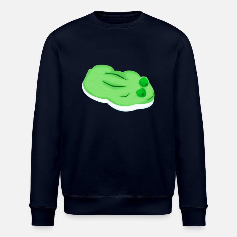 Gummifrosch comic - Stanley/Stella Unisex Bio-Sweatshirt ROLLER - Navy