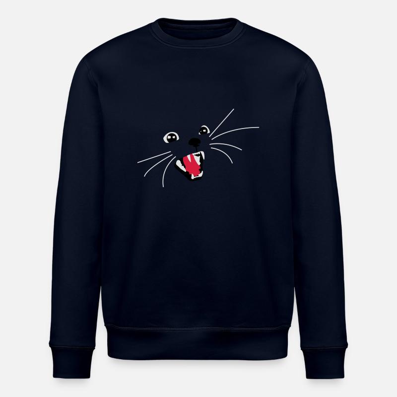Bad Cat - Sweat bio ROLLER Stanley/Stella Unisexe - marine