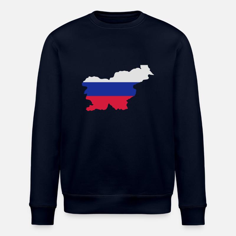 Slowenien - Stanley/Stella Unisex Bio-Sweatshirt ROLLER - Navy
