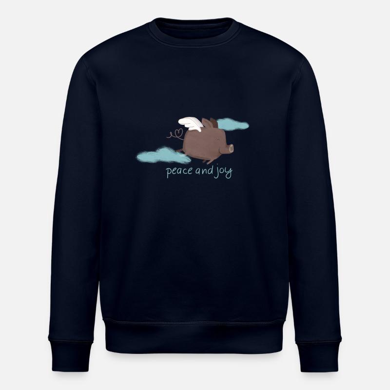 Ottilie pour la paix - Sweat bio ROLLER Stanley/Stella Unisexe - marine