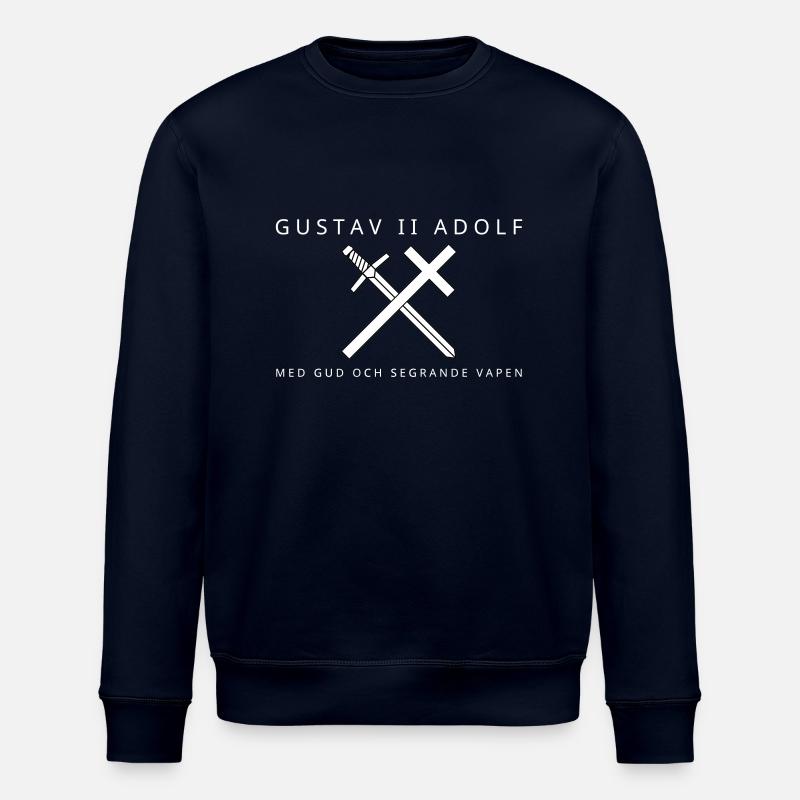 Gustav II. Adolf - Stanley/Stella Unisex Bio-Sweatshirt ROLLER - Navy
