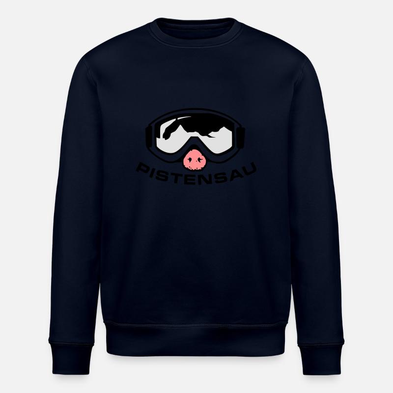 pistensau3c - Stanley/Stella Unisex Bio-Sweatshirt ROLLER - Navy