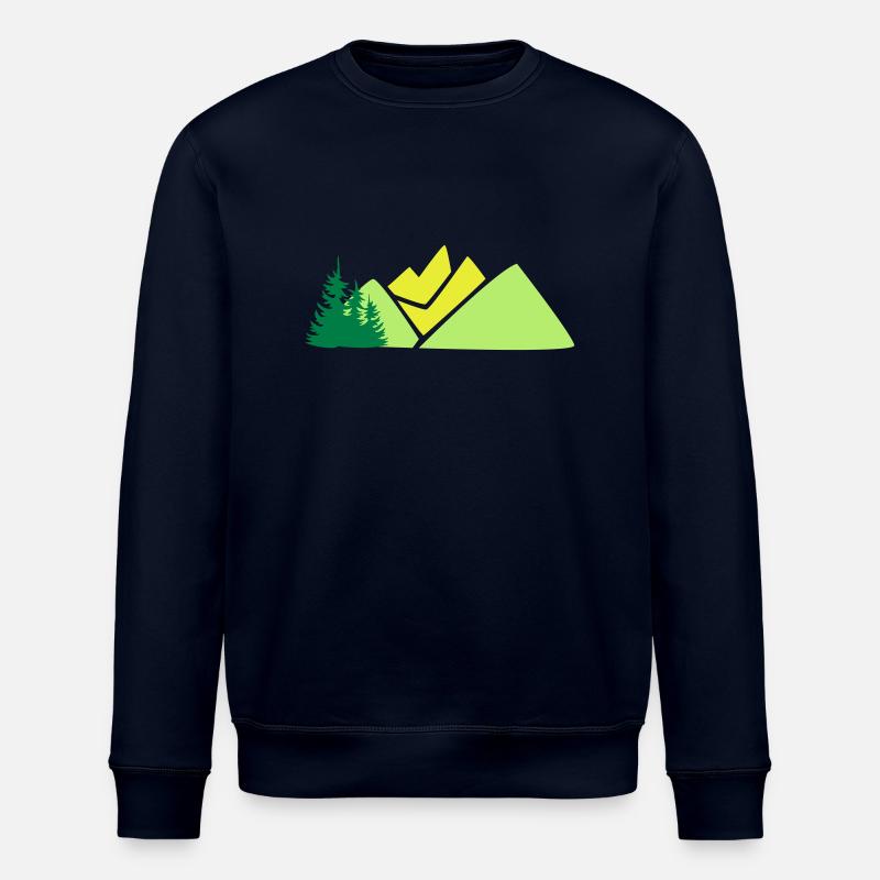 Berge - Stanley/Stella Unisex Bio-Sweatshirt ROLLER - Navy