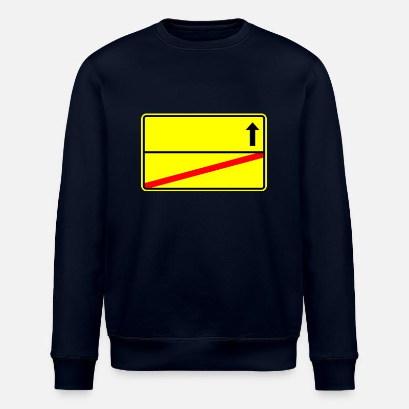 Panneau de signalisation modèle - Sweat bio ROLLER Stanley/Stella Unisexe - marine