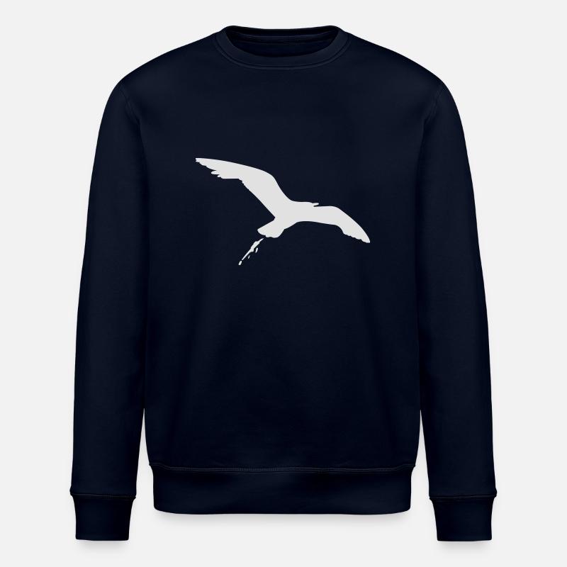 Möwenschiss - Stanley/Stella Unisex Bio-Sweatshirt ROLLER - Navy
