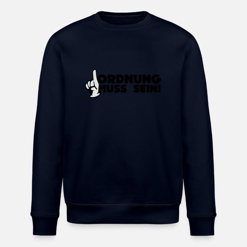 Ordnung Muss Sein! - Stanley/Stella Unisex Bio-Sweatshirt ROLLER - Navy