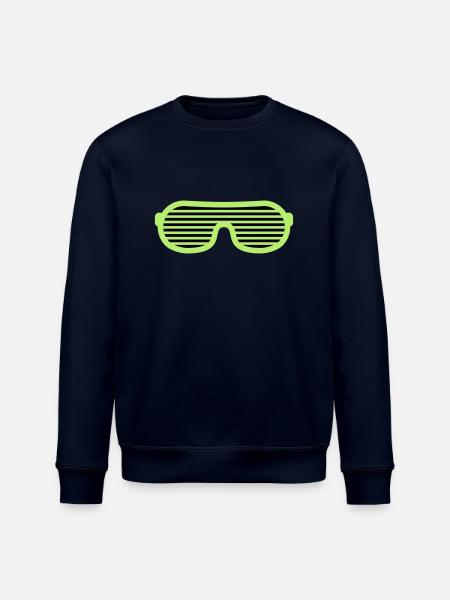 Party Glasses - Stanley/Stella ROLLER Unisex Organic Sweatshirt - navy