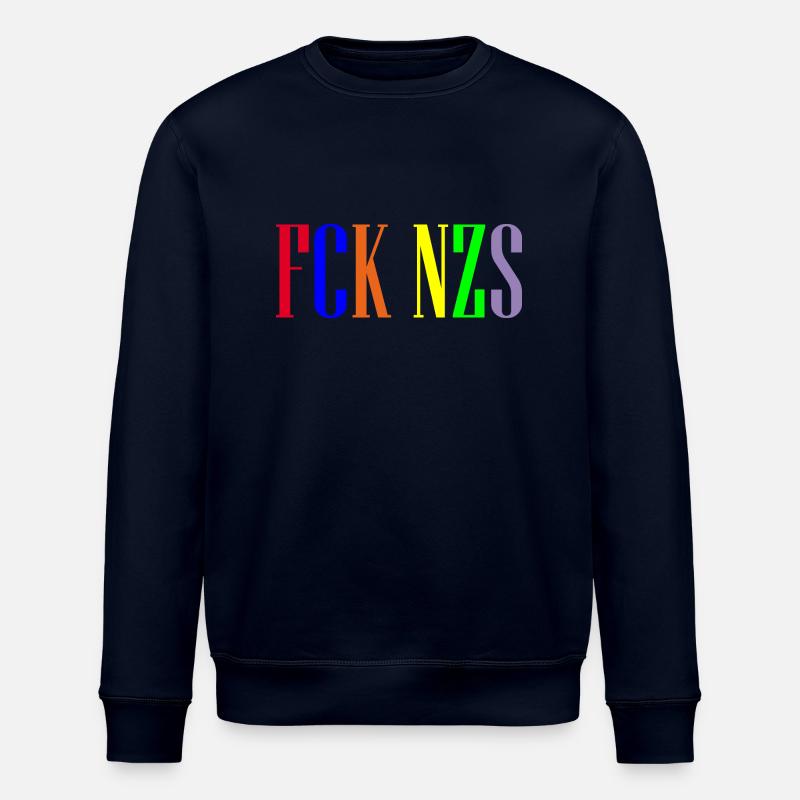 FCK NZS - Stanley/Stella Unisex Bio-Sweatshirt ROLLER - Navy