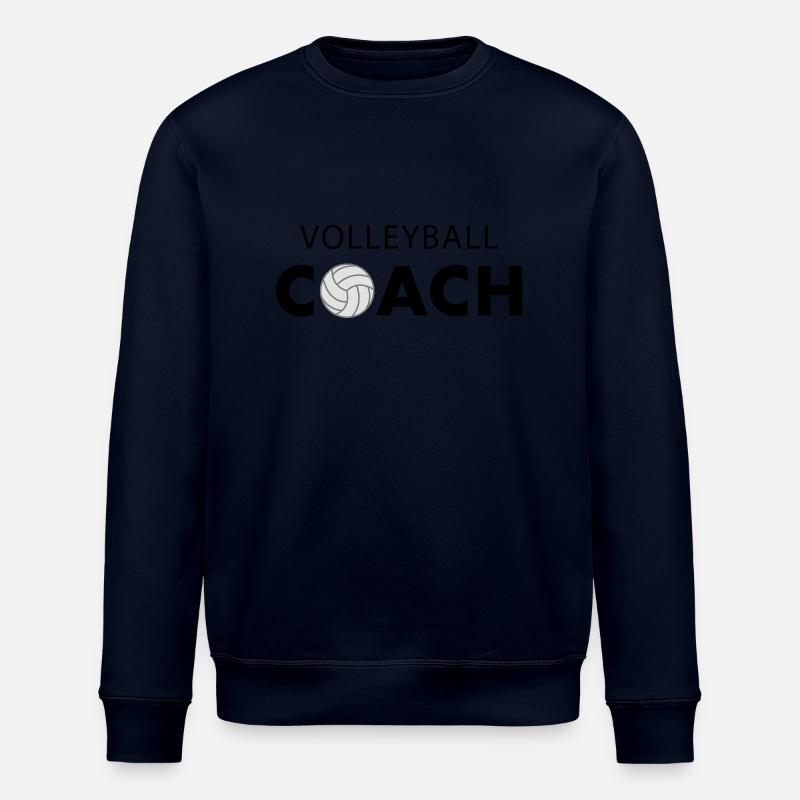 Volleyball Coach - Stanley/Stella Unisex Bio-Sweatshirt ROLLER - Navy