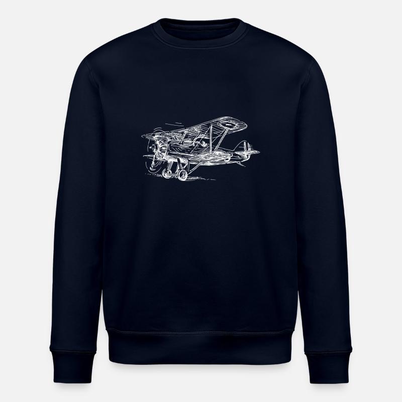 Avion - Sweat bio ROLLER Stanley/Stella Unisexe - marine