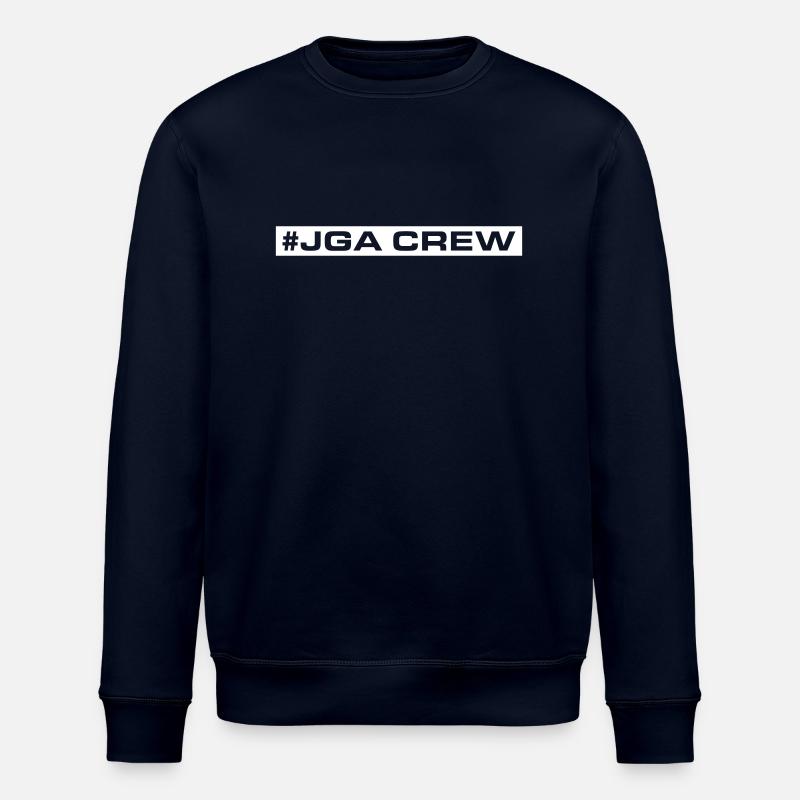 Bachelor Party Crew - Stanley/Stella ROLLER Unisex Organic Sweatshirt - navy