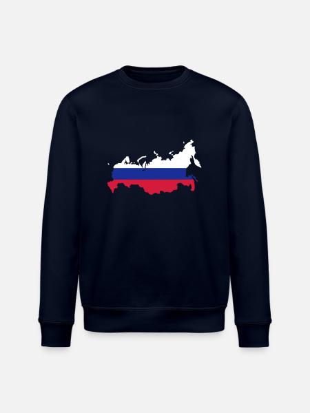 Russland - Stanley/Stella Unisex Bio-Sweatshirt ROLLER - Navy