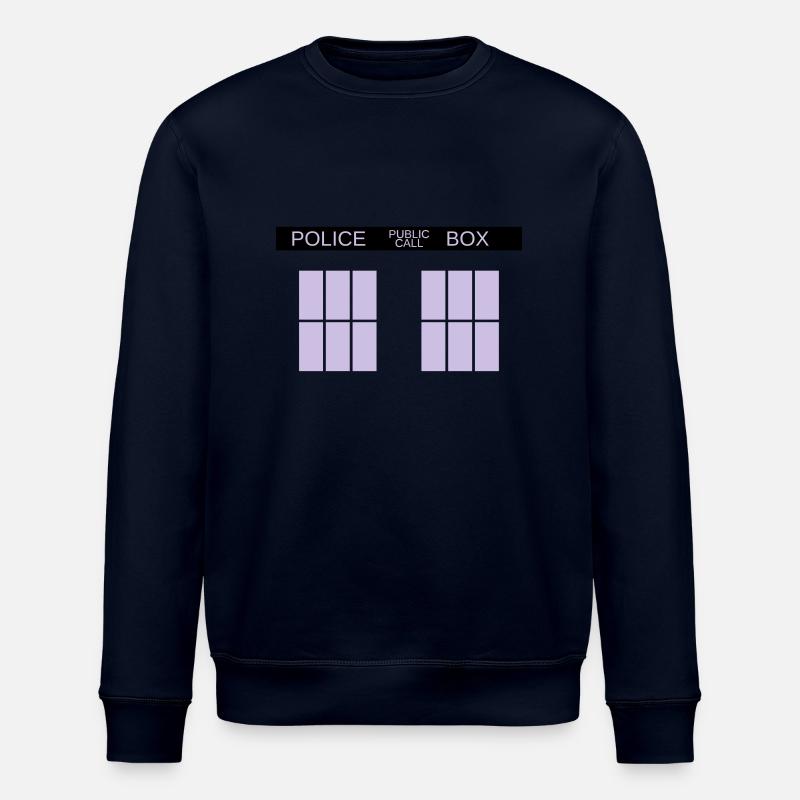 Tardis - Stanley/Stella Unisex Bio-Sweatshirt ROLLER - Navy