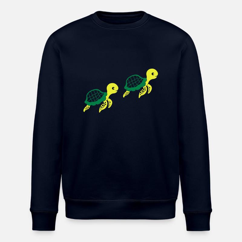 schildkroeten_002 - Stanley/Stella Unisex Bio-Sweatshirt ROLLER - Navy