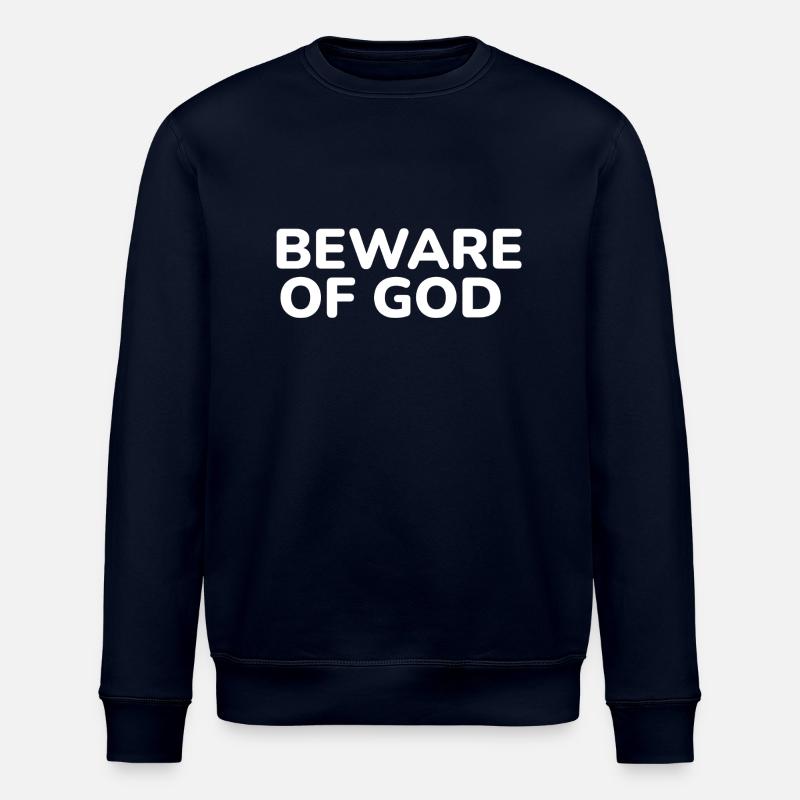 warning 2 - Stanley/Stella ROLLER Unisex Organic Sweatshirt - navy