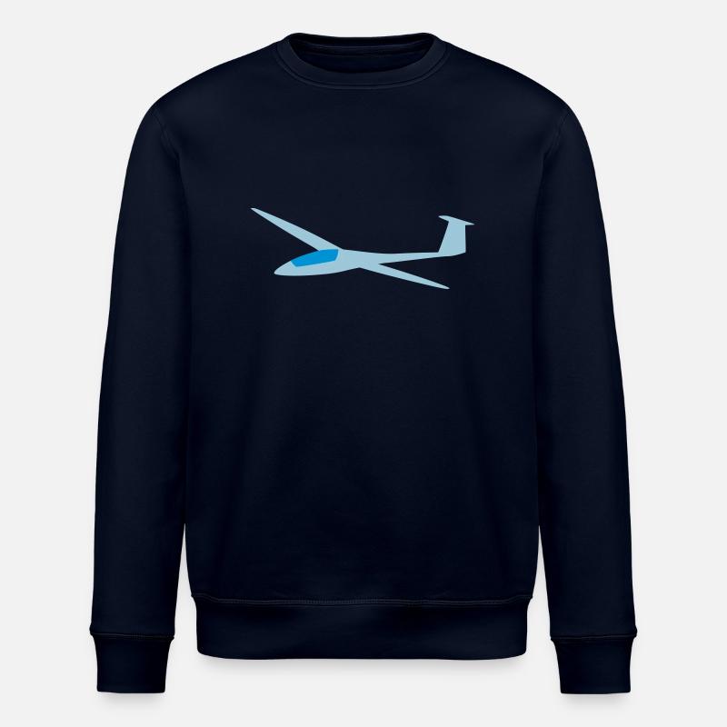 Segelflugzeug - Stanley/Stella Unisex Bio-Sweatshirt ROLLER - Navy