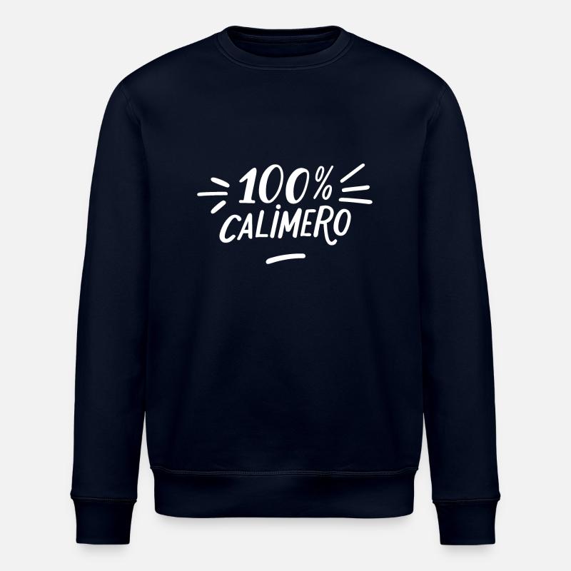 100% calimero - Sweat bio ROLLER Stanley/Stella Unisexe - marine