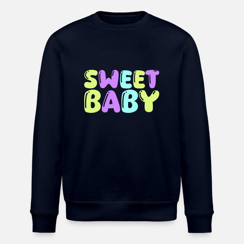 doux bébé - Sweat bio ROLLER Stanley/Stella Unisexe - marine