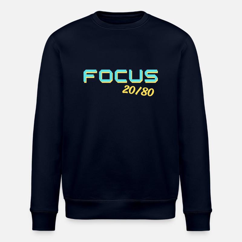 Focus 2080 - Sweat bio ROLLER Stanley/Stella Unisexe - marine