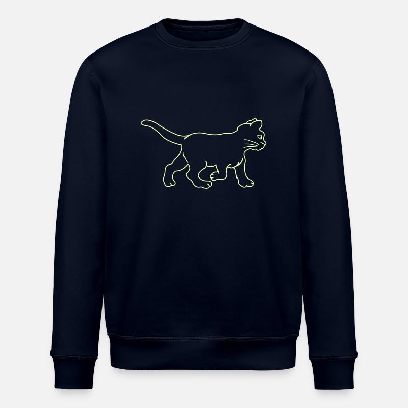 katze - Stanley/Stella Unisex Bio-Sweatshirt ROLLER - Navy