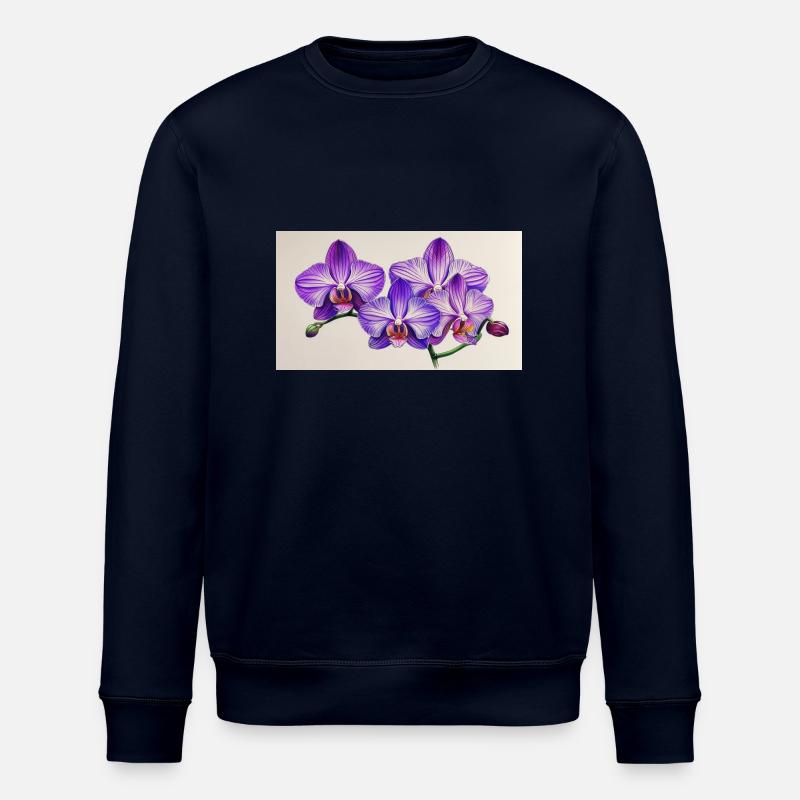 Lilac Orkedea - Stanley/Stella ROLLER Unisex Organic Sweatshirt - navy