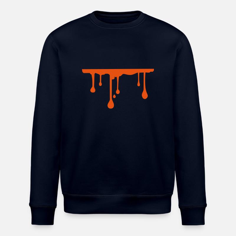 Farbe Tropfen - Stanley/Stella Unisex Bio-Sweatshirt ROLLER - Navy