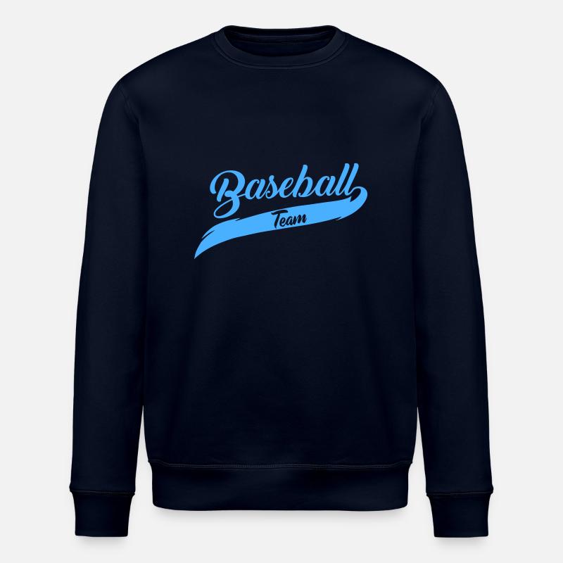 baseball team - Stanley/Stella Unisex Bio-Sweatshirt ROLLER - Navy