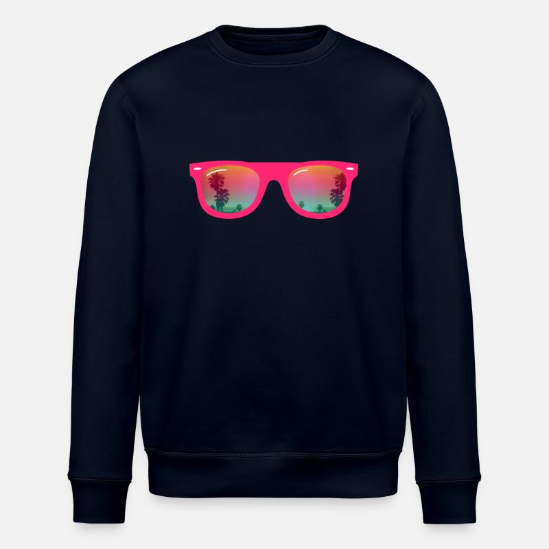 Lunettes de soleil d'été - Sweat bio ROLLER Stanley/Stella Unisexe - marine