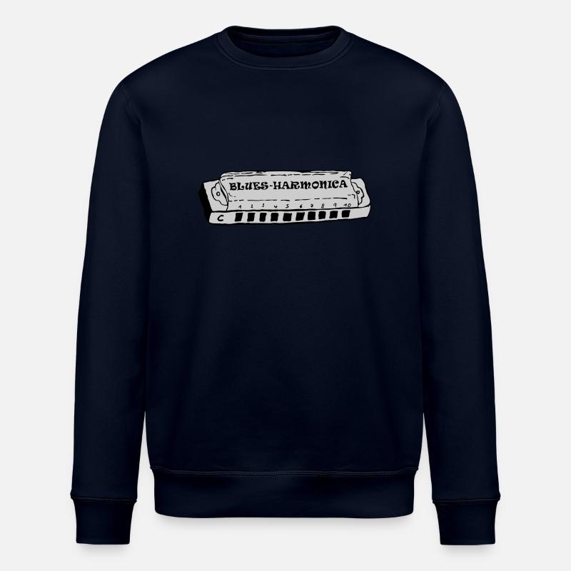 bluesharmonica - Stanley/Stella Unisex Bio-Sweatshirt ROLLER - Navy